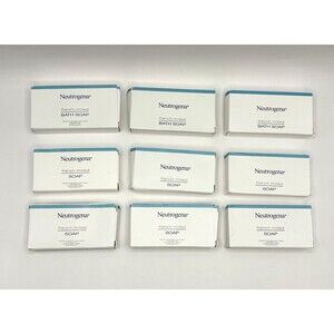 Neutrogena French Milled Travel Bath Soap - Hotel Bars 1.4 Oz - 1.1oz Lot Of 9